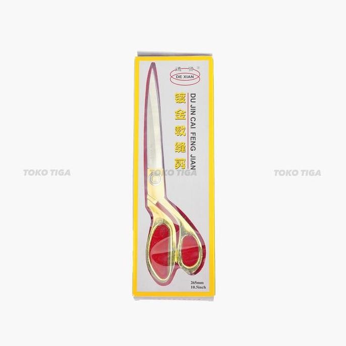 

ready !!! Gunting Emas K37 / Gunting Kain Tailoring Scissors 9,5 Inch DeXian