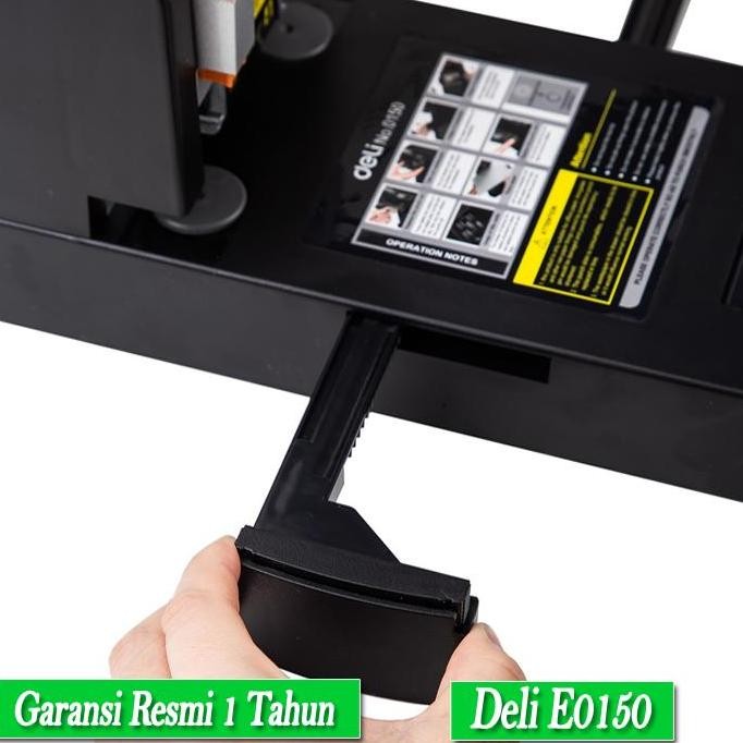 

ready !!! Deli Pembolong kertas heavy duty 1 punch 150sheets tekanan lebih ringa