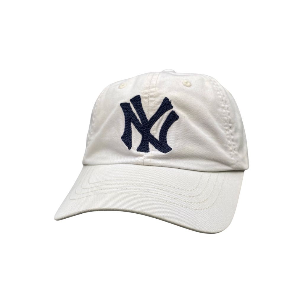 Topi Baseball MLB Cooperstown NY Cream OSFA Second Original Murah
