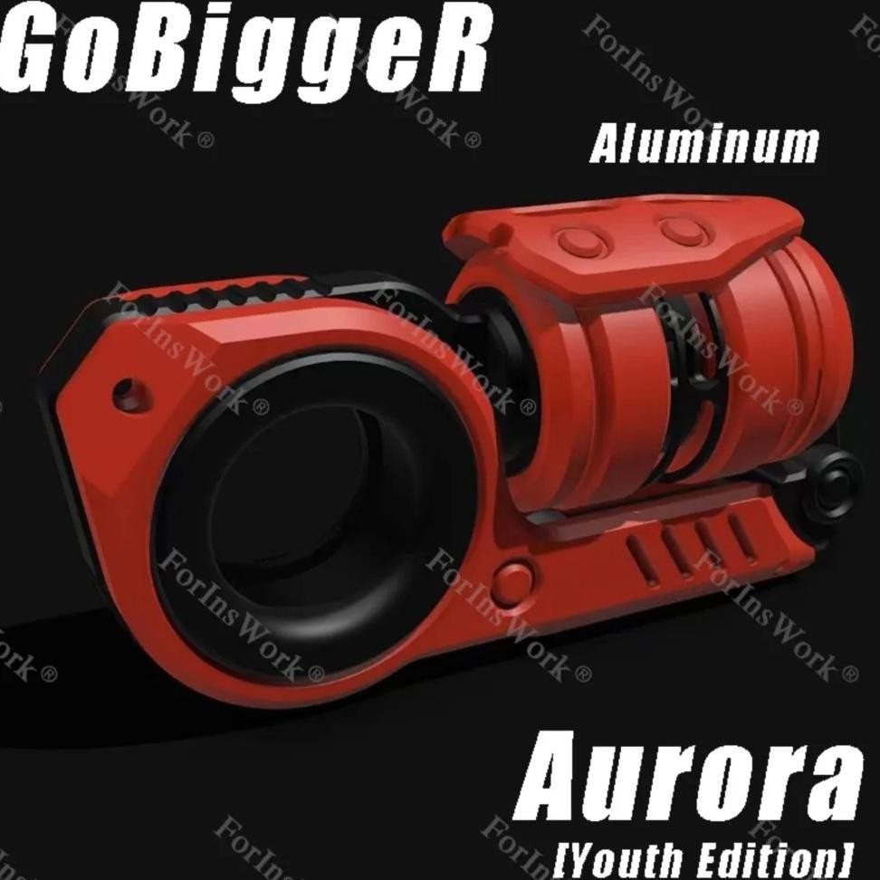 STOCK GoBiggeR Aluminum Aurora [Youth Edition] Push Slider Multi-functional Composite Toys EDC Slide