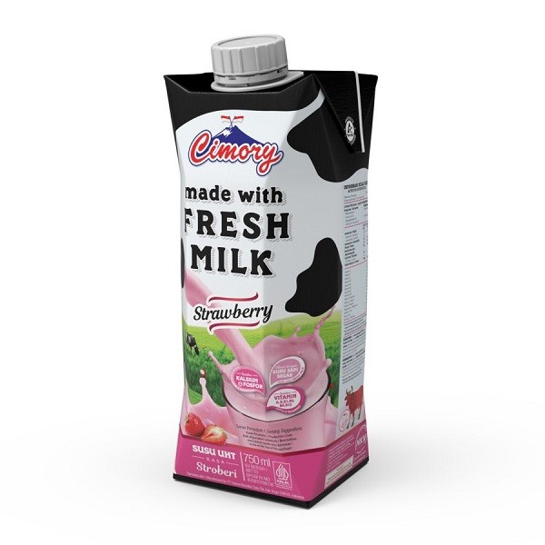 

CIMORY UHT MILK STRAWBERRY 750 ML