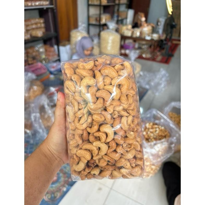 

m-4 He13 PROMO Kacang Mede Goreng Rasa Bawang 1kg Renyah Sale Original