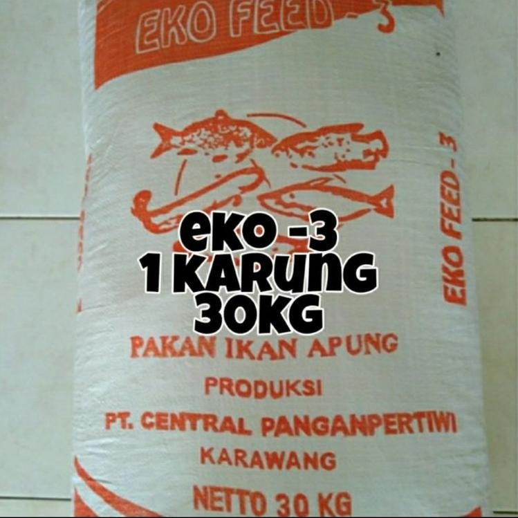 pelet murah eko 3 1 karung pakan eko3 pelet lele pelet nila murah pakan nila pakan lelr AST