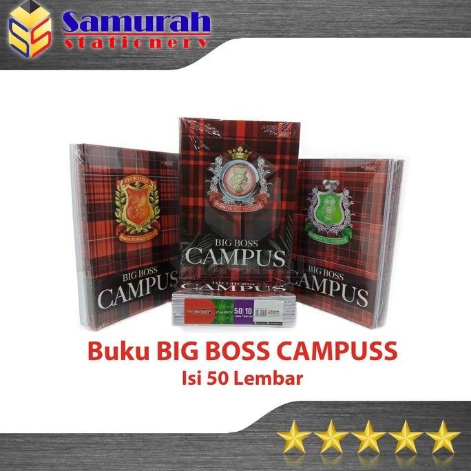 

Buku Tulis Sidu Big Boss Campus Isi 50 Lembar / Bigboss Campuss 50 Lbr / Buku Ukuran Boxy B5 50 HT