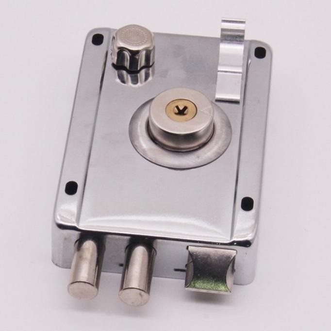 Pengunci Pintu Otomatis Rumah Lidah Tunggal Rumah Pengunci Pintu Retro  Kunci Anti Maling