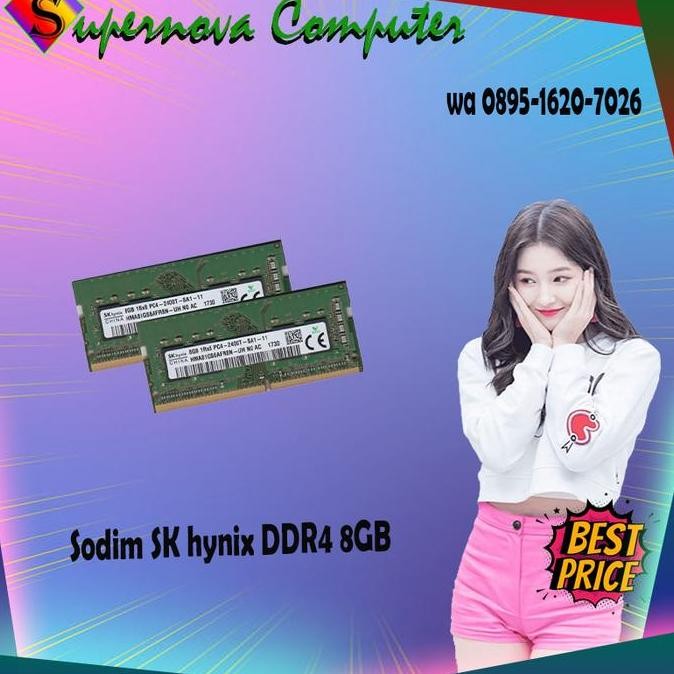 Sodim Sk Hynix Ddr4 8Gb New Stok