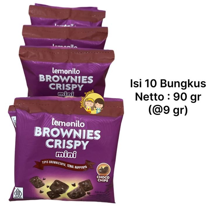 

Lemonilo Brownies Crispy 10 X 9 Gr Rasa Cokelat By Jadoelsna