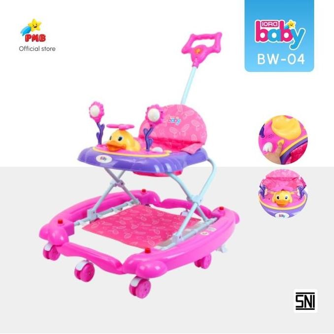 Baby Walker Iora | Kereta Alat Bantu Belajar Jalan Anak Bayi | Ayunan Murah