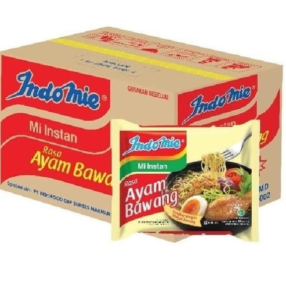 

READY STOK INDOMIE MIE AYAM BAWANG KARTON Siap kirim