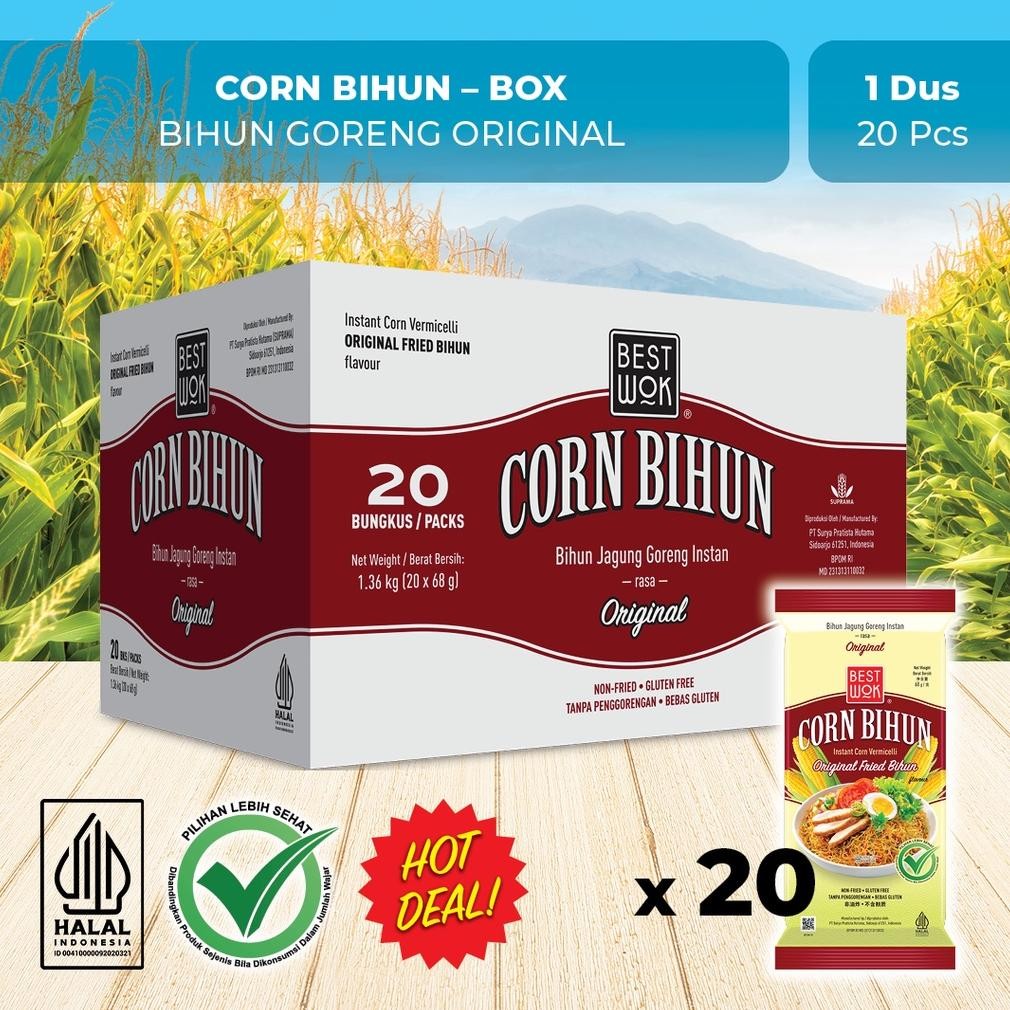 

TERLARIS Best Wok Bihun Goreng Instant Original Dus 20 pcs Siap kirim