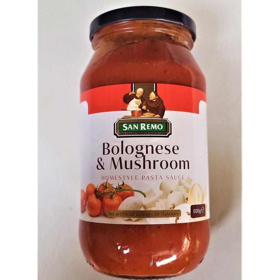 

Pasta Sauce Bolognese Mushroom San Remo Gr
