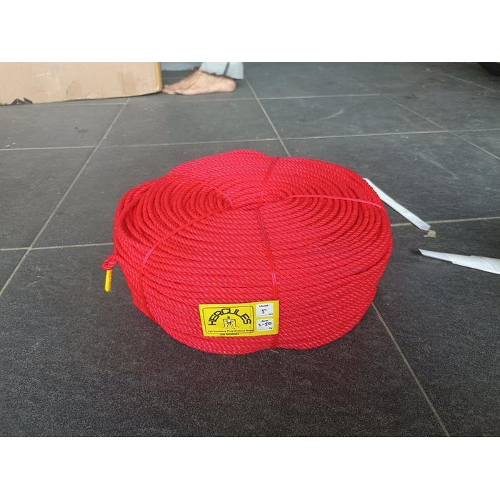 

Tali Tambang Plastik Pe 3Mm 4Mm 5Mm 6Mm 8Mm 10Mm 12Mm Per Roll - Tali Plastik Warna Original Dan Terpercaya