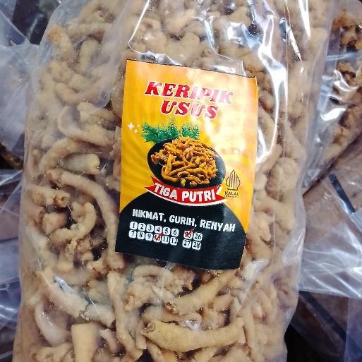 

Keripik Usus Ayam 2Kg / Kripik Usus Ball-Ballan / Kripik Usus Ayam Ukuran 2Kg