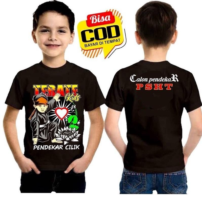 Terbaru Baju Kaos Terate Kids Psht Anak Anak Kecil Laki Laki Perempuan Terbaru Psht