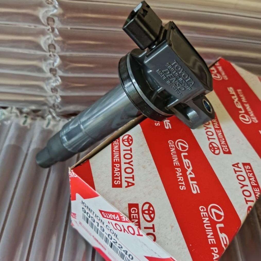Igition Coil/Koil Toyota Vios,Yaris,Limo '04-'12 90919-02240 10000134 Original Denso SCM SUKU CADANG