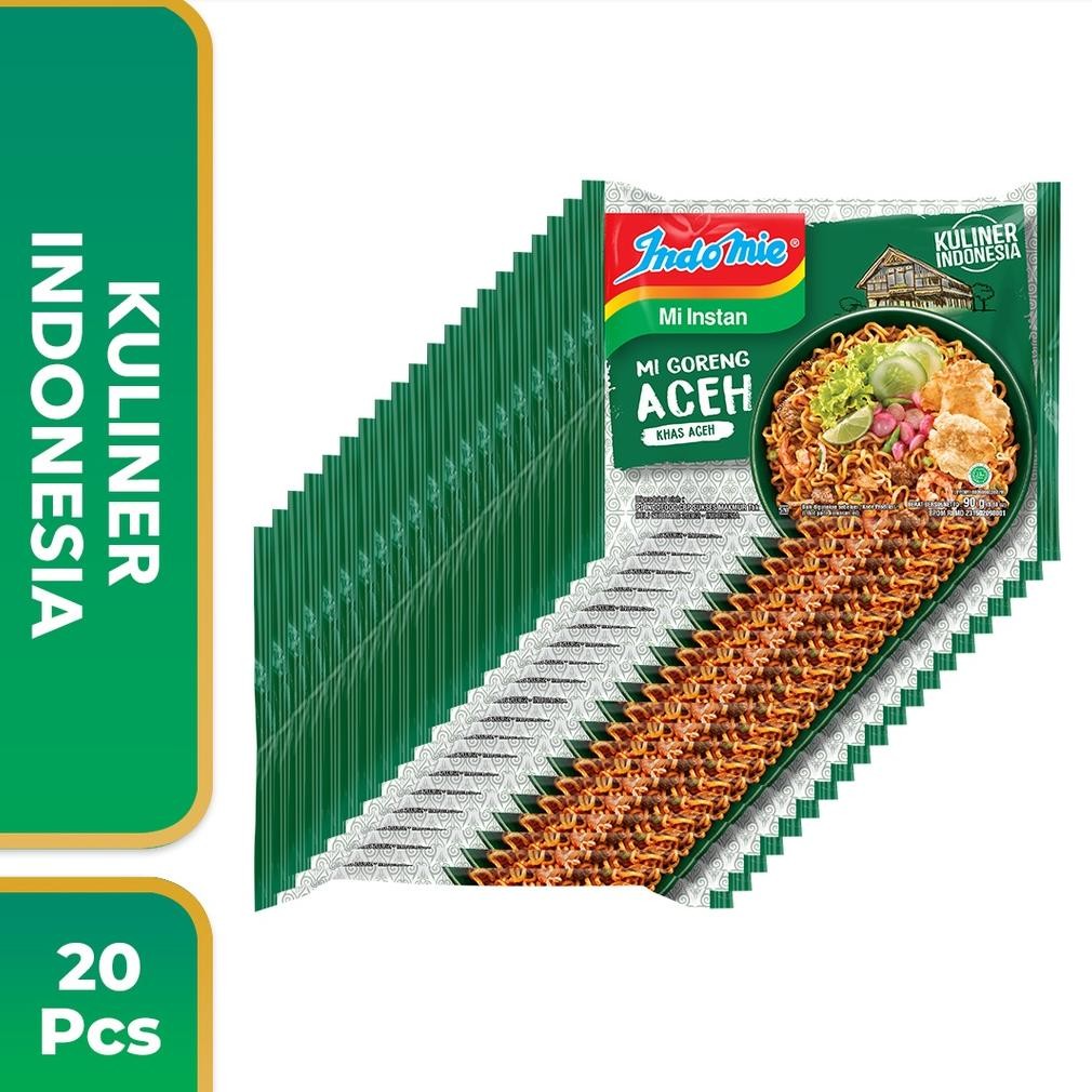 

TERLARIS 20 PCS -Indomie Mi Goreng Aceh 90 Gr Siap kirim