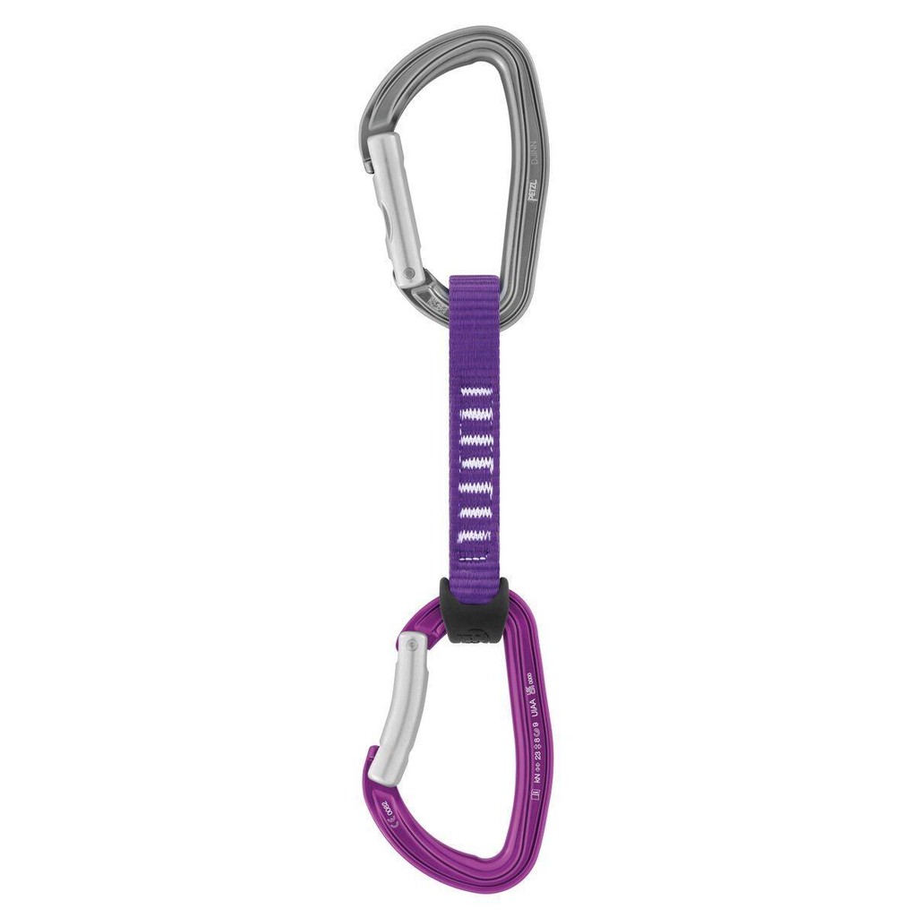 Djinn Axess Petzl Quickdraw Runner 11 17 25 Cm - Untuk Keselamatan Kerja Di Ketinggian Akses Tali In