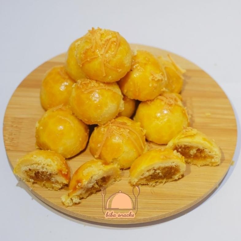 

Termurah Kue Nastar Spesial Keju Beli 1 Toples Gratis 1 Kemasan Pouch Kue Semprit / Sagu Biba Snacks Gub-103