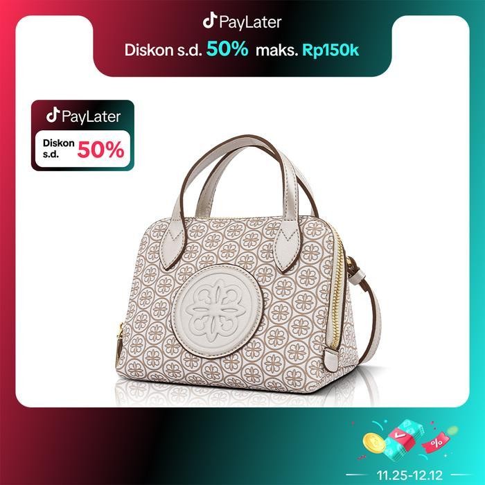 Tas Wanita Les Catino Keyna Mini Satchel Monogram