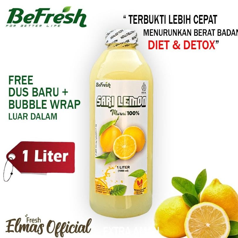 

Cod Sari Lemon Asli Untuk Diet 1 Liter Murni Pure Air Lemon Juice 1Liter Ku09