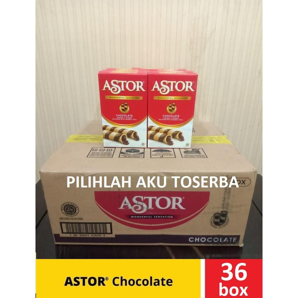 

Astor Waferstick Coklat 40 Gr - 1 Karton Isi 36 Box @40 Gr