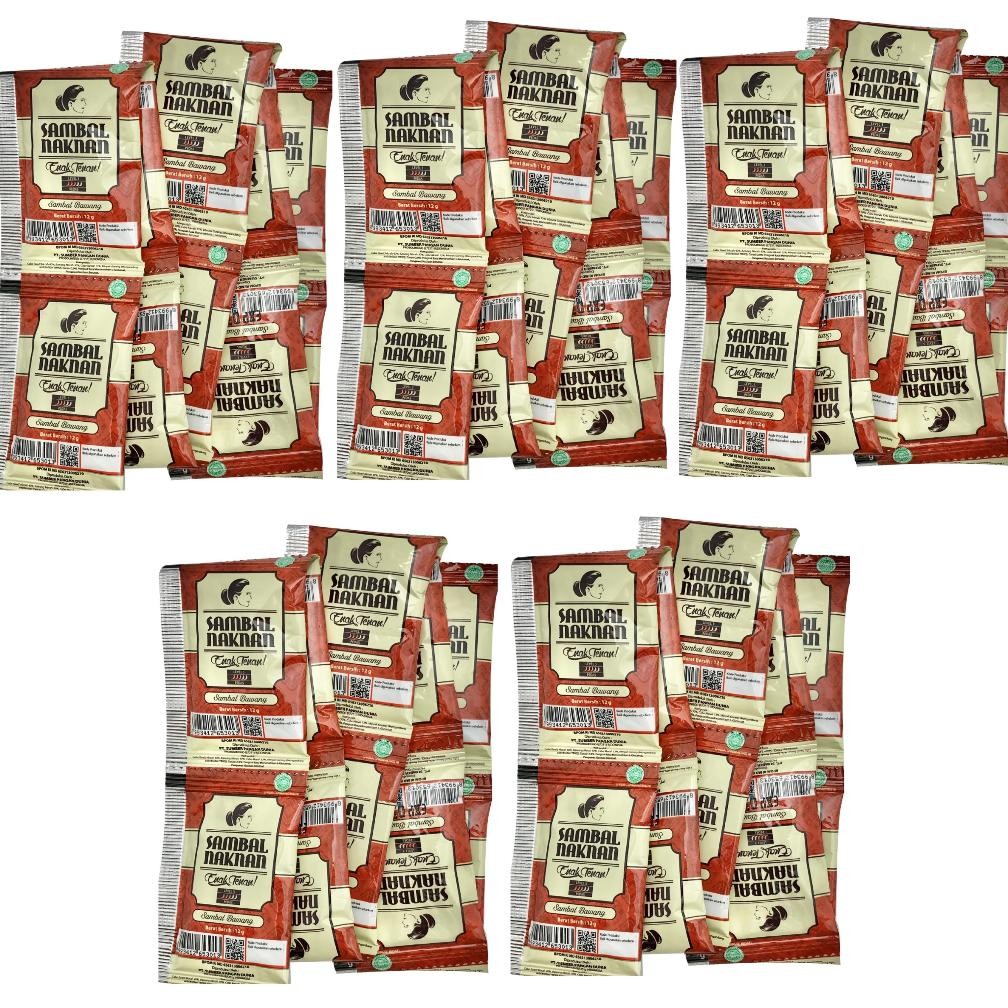 

Sambal Naknan Bawang 1 Pack 50 Pcs (Lima Puluh) Sachet