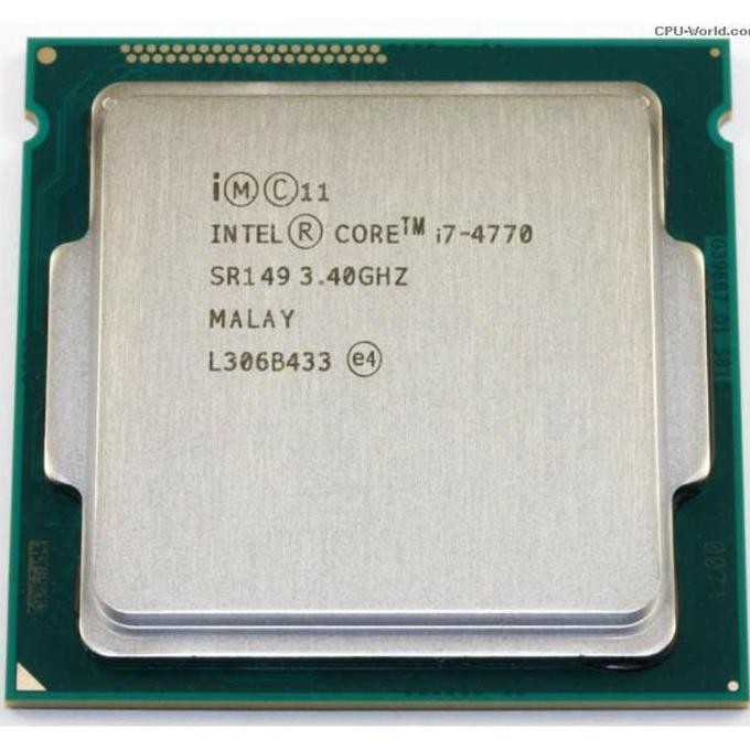 Processor Pc Core I7 Ci7 4770 1150 Gen4 New Stok