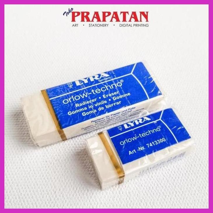 

( SEKOLAH / LUKIS ) SALE PENGHAPUS LYRA ORLOW TECHNO 300 / ERASER (SENI / MENGGAMBAR / ART / KERAJINAN ) PACKING AMAN