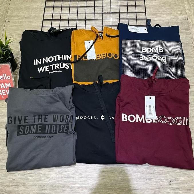 Hoodie Bombboogie Pria Original Co