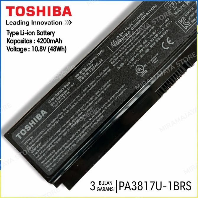 Baterai Laptop Toshiba Satelite P740 P740D P745 P745D P750 P750D New Stok
