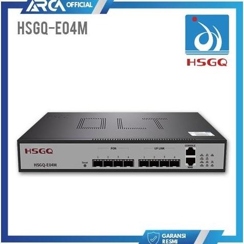 Olt Epon Hsgq E04Mid L2 4Pon Px20+++ Mini 4*10G Uplink Sfp 1U Free Sfp New Stok