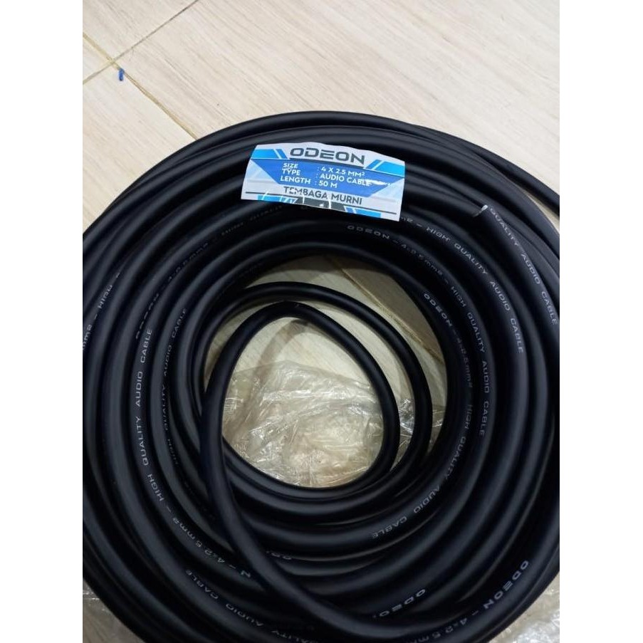 JH8 KABEL SPEAKER ISI 4 ODEON 4 x 2.5 Kabel speaker ODEON 4 x 2.5 meteran