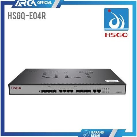 Olt Hsgq Epon E04R E04Id L3 4Pon Sfp 4*1G Uplink Ac Dc Free Sfp New Stok