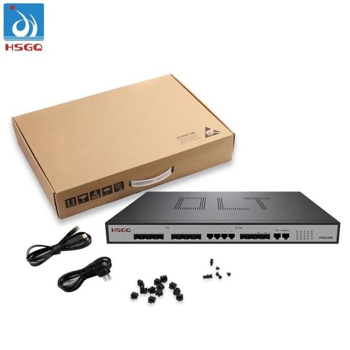 Hsgq Olt Gpon 8 Port Hsgq-G008Id (Blm Termasuk Sfp) New Stok