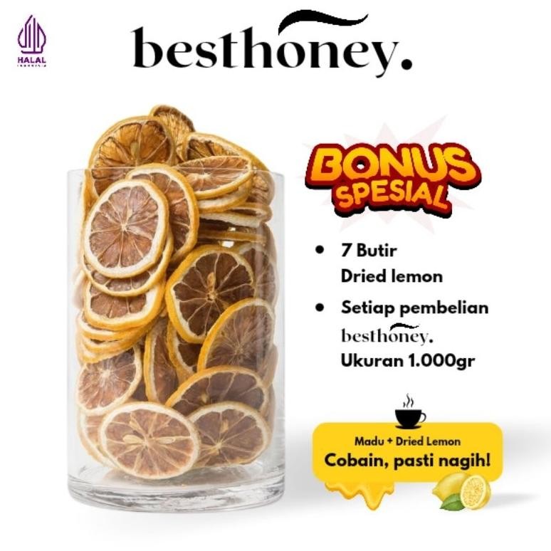 

If56 hj-43 Best Honey Madu Asli Paket Bundling Madu Multiflora 1kg (2pcs) Murah Hemat