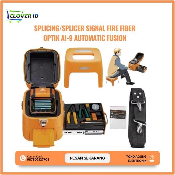 Splicing Fiber Optic/Splicer Fo Ai9 New Stok