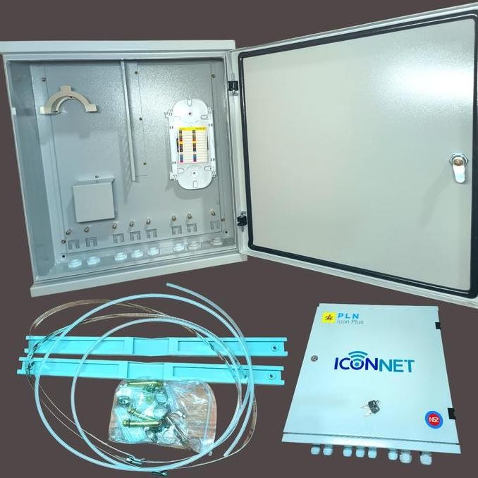 Box Fdt 48 Core Icon Lengkap Pigtail Splitter / Odc 48 Core Metal New Stok