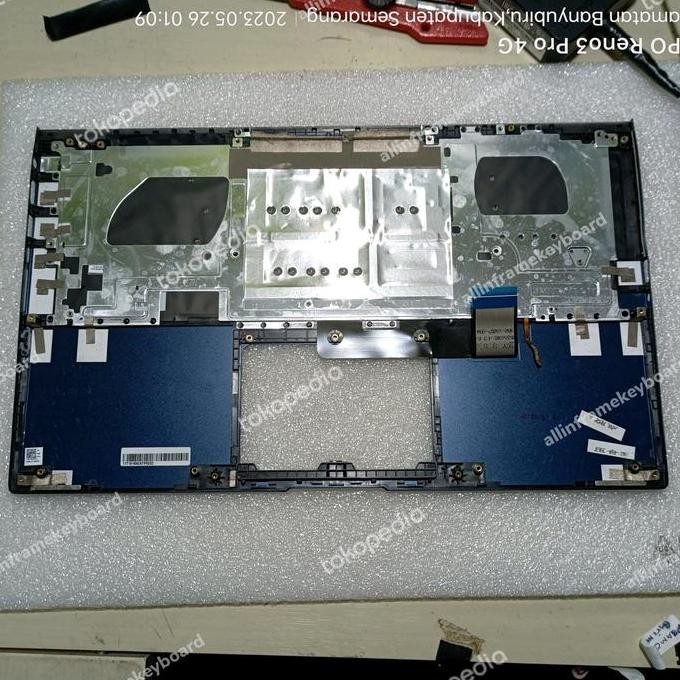 Frame Keyboard Asus Zenbook 15 Ux533 Ux534Ft Ux534Ftc Ux534F S531 X571 New Stok