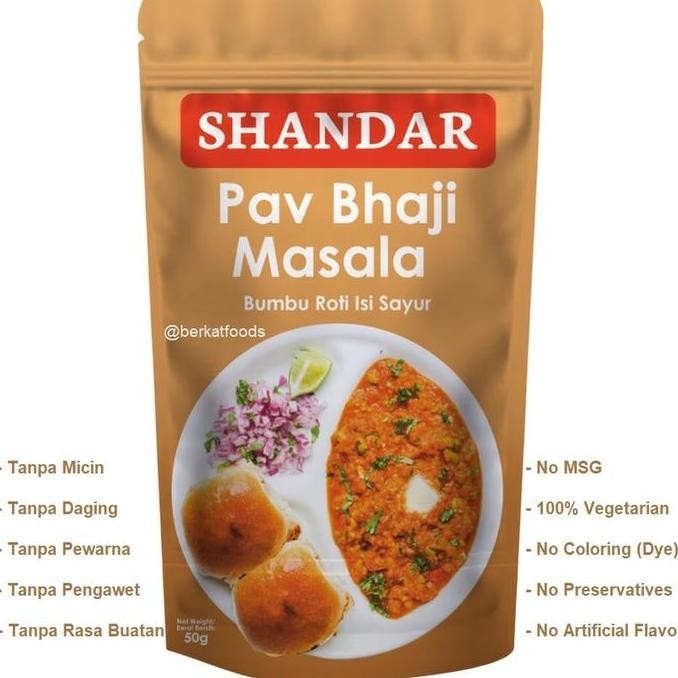 

/////] Pav Bhaji Masala Shandar / Bumbu Roti Isi Sayur Khas India / Indian Style Bread Vegetarian Tanpa Pengawet