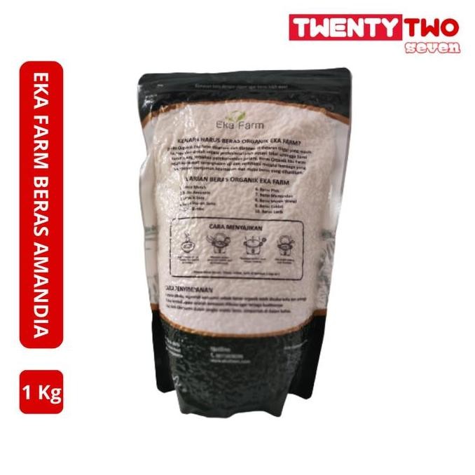 

EKA Farm - Beras Amandia Organik (Rendah Gula / Beras Diabetes) 1 Kg