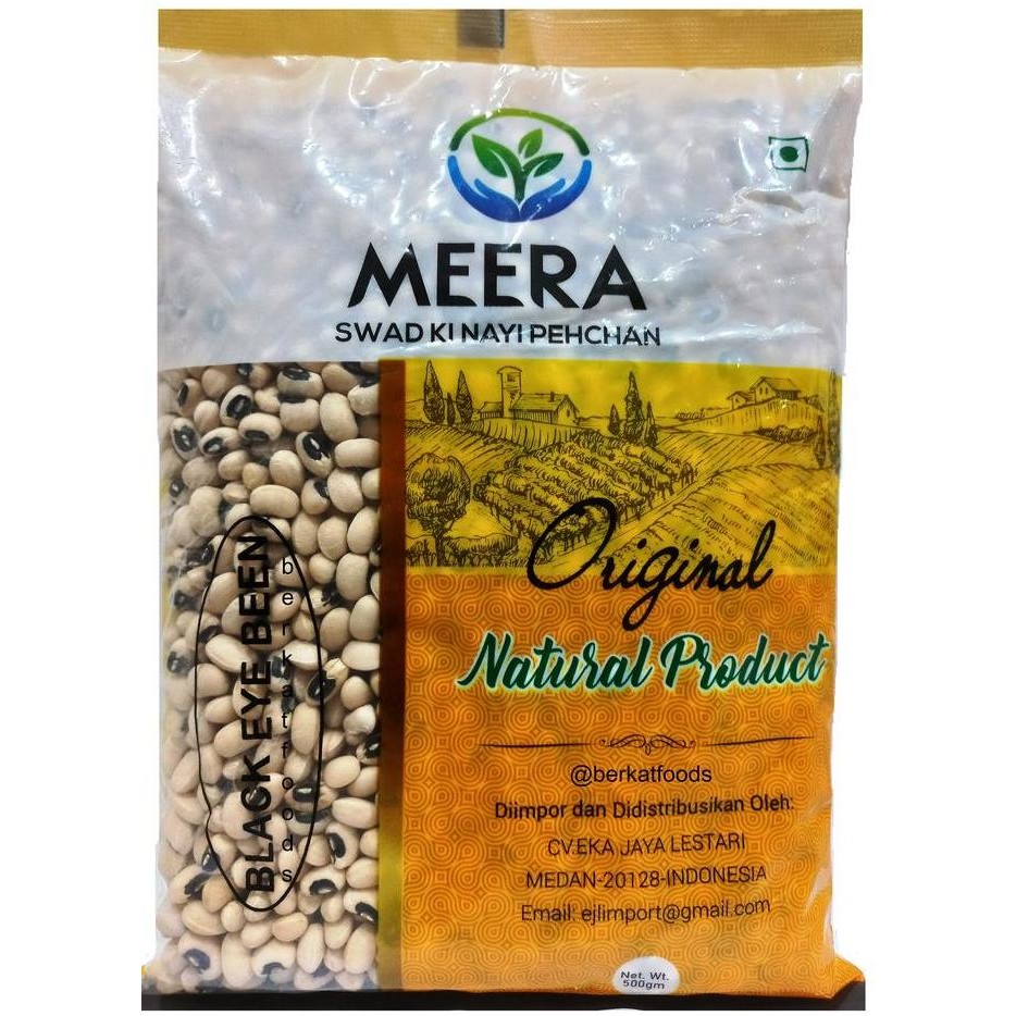 

Ready oke] Black Eye Bean Meera / Kacang Putih Tunggak / Lobia Chawli Raungi Eyed