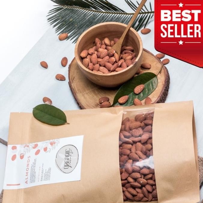 

roasted almond / almond panggang fresh 250 gr premium termurah