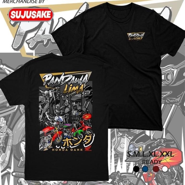 Promo Kaos Honda Gank Pandawa Lima