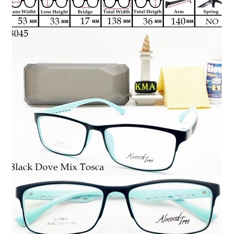

kacamata elastis frame kacamata minus lentur premium almond tree 11 termurah