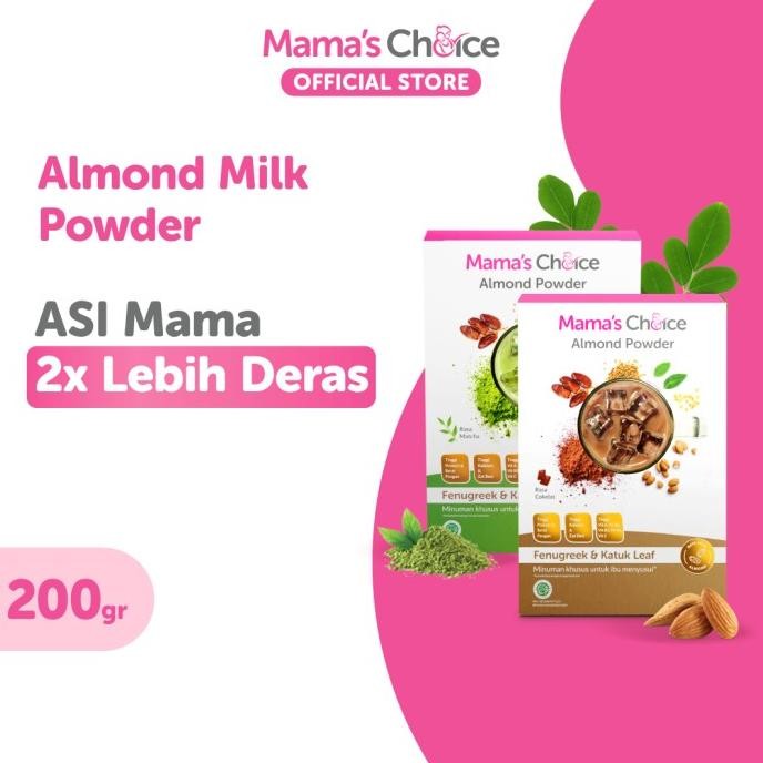 

asi booster - susu almond pelancar asi | mama's choice almond powder termurah