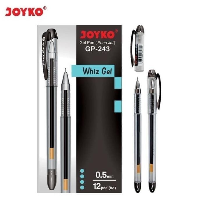 

Produk Baru!! Pen Gel JOYKO GP243 isi 12/Pulpen Gel/Ballpoint/Gel Pen JOYKO GP-243