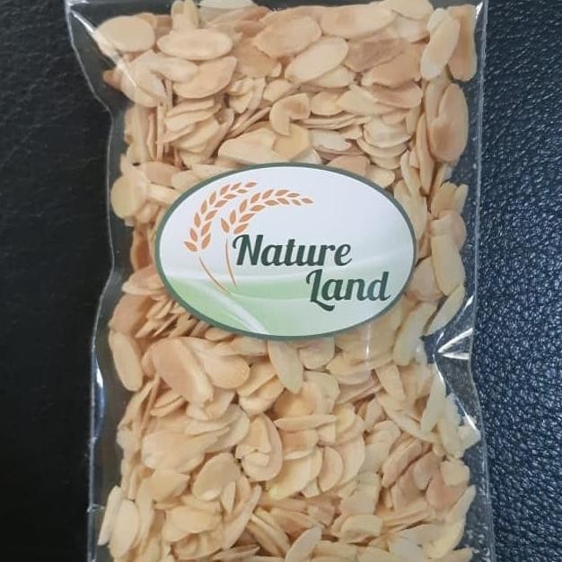 

roasted almond slice 100 gr (almond iris panggang) termurah