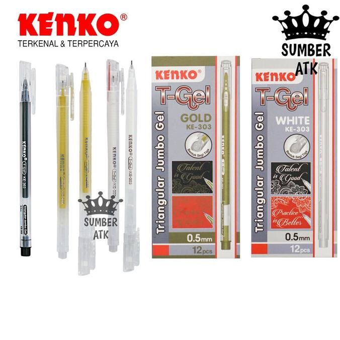 

Produk Baru!! Gel Pen KE-303 T-Gel Triangular 1 LUSIN KENKO / Pulpen / Pena 0.5 MM