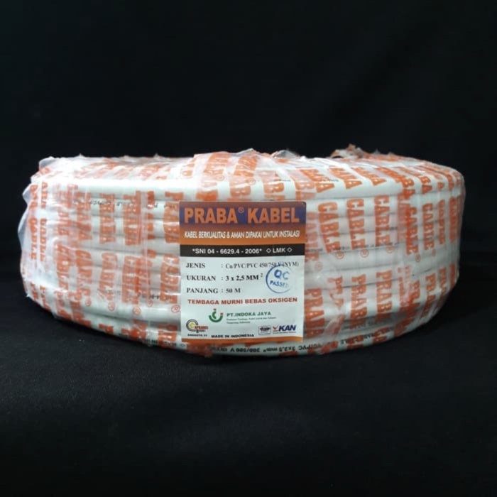 Kabel Listrik NYM 3x2.5 Praba 50M
