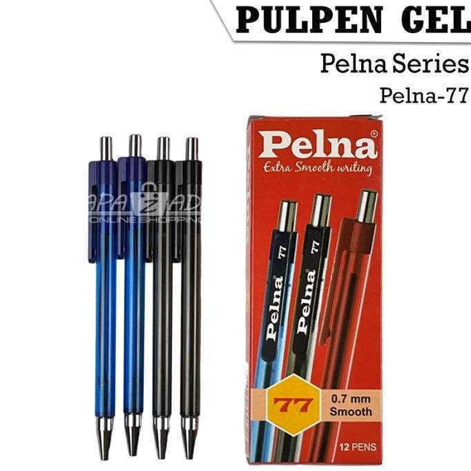 

Produk Baru!! Apazada - (12pc) Pulpen Gel Pelna Smooth 0,7mm